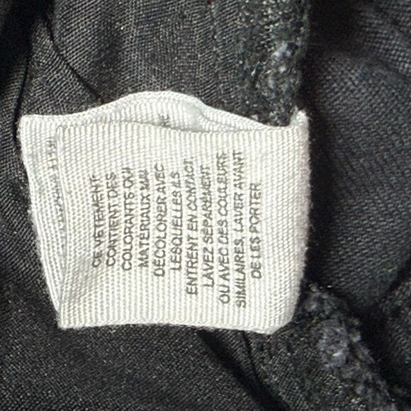 Free People We The Free Multi Button Up High Waist Straight Dark Charcoal Jeans - Picture 16 of 16